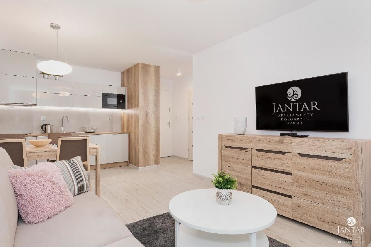 Апартаменты Jantar Apartamenty Bliżej Morza Колобжег-5